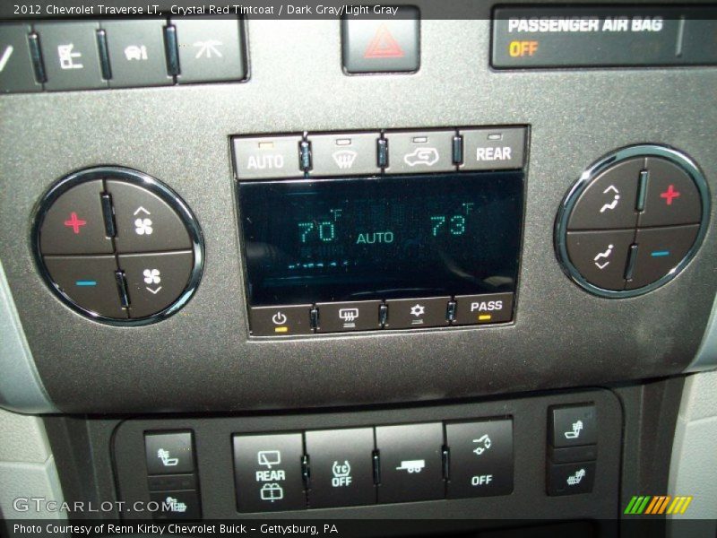Controls of 2012 Traverse LT