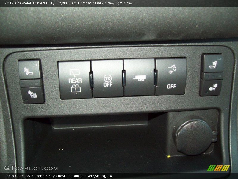 Controls of 2012 Traverse LT
