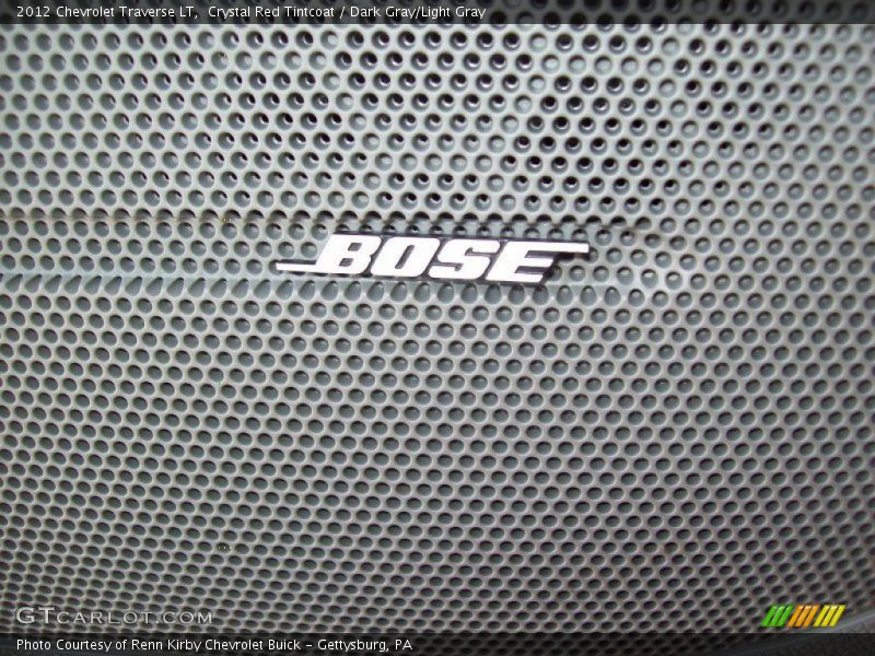 Crystal Red Tintcoat / Dark Gray/Light Gray 2012 Chevrolet Traverse LT