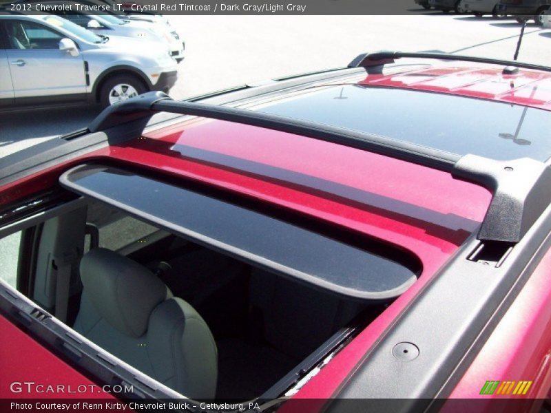 Sunroof of 2012 Traverse LT