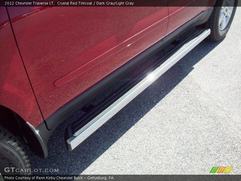 Crystal Red Tintcoat / Dark Gray/Light Gray 2012 Chevrolet Traverse LT