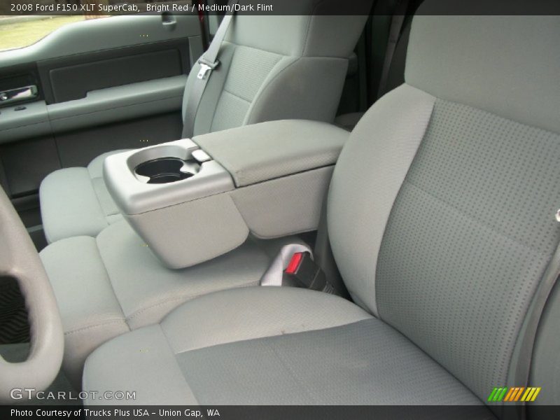 Bright Red / Medium/Dark Flint 2008 Ford F150 XLT SuperCab