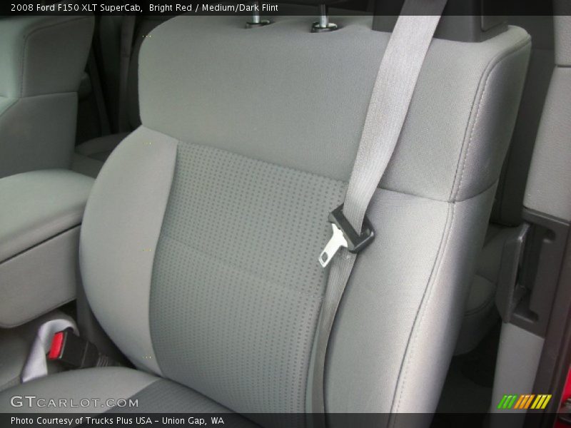 Bright Red / Medium/Dark Flint 2008 Ford F150 XLT SuperCab