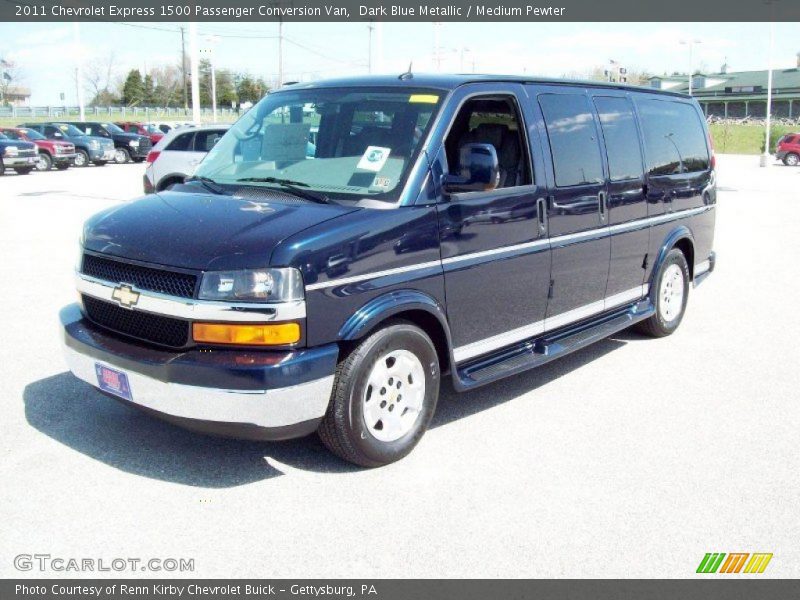 Front 3/4 View of 2011 Express 1500 Passenger Conversion Van