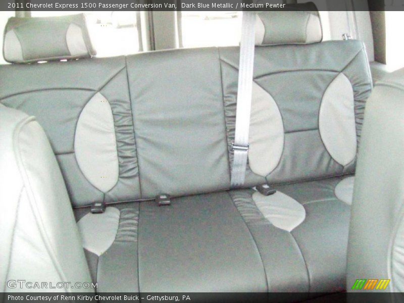 Dark Blue Metallic / Medium Pewter 2011 Chevrolet Express 1500 Passenger Conversion Van