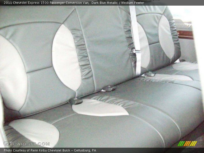 Dark Blue Metallic / Medium Pewter 2011 Chevrolet Express 1500 Passenger Conversion Van