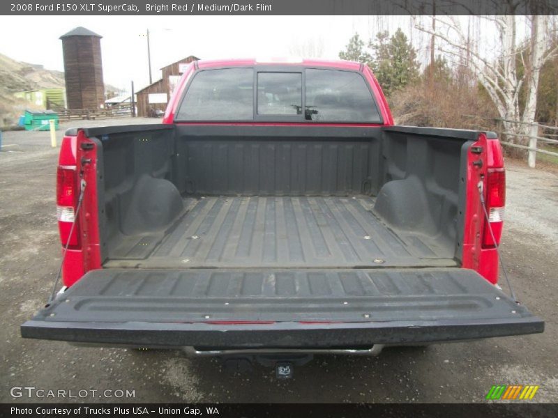 Bright Red / Medium/Dark Flint 2008 Ford F150 XLT SuperCab
