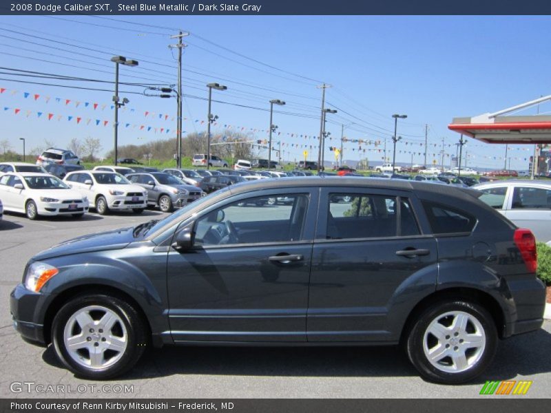 Steel Blue Metallic / Dark Slate Gray 2008 Dodge Caliber SXT