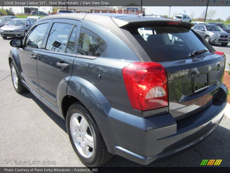 Steel Blue Metallic / Dark Slate Gray 2008 Dodge Caliber SXT