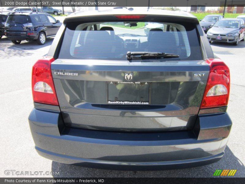 Steel Blue Metallic / Dark Slate Gray 2008 Dodge Caliber SXT