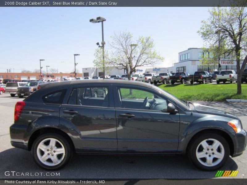 Steel Blue Metallic / Dark Slate Gray 2008 Dodge Caliber SXT