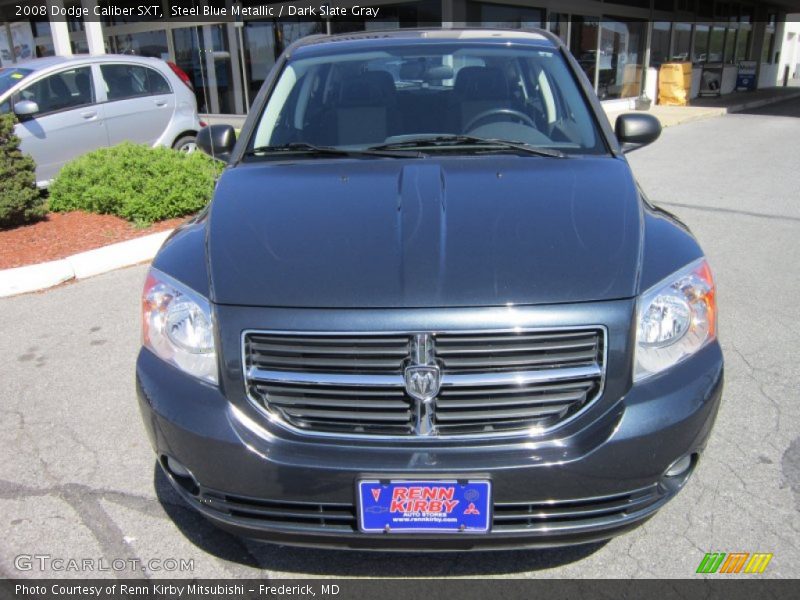 Steel Blue Metallic / Dark Slate Gray 2008 Dodge Caliber SXT