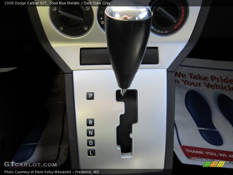 Steel Blue Metallic / Dark Slate Gray 2008 Dodge Caliber SXT
