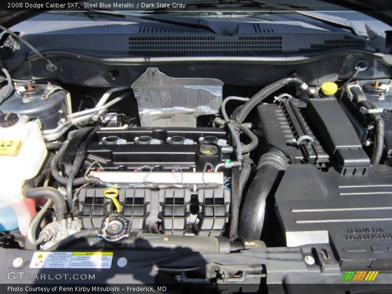 Steel Blue Metallic / Dark Slate Gray 2008 Dodge Caliber SXT
