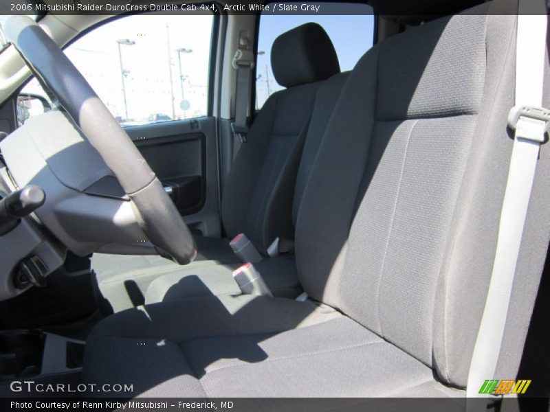 Arctic White / Slate Gray 2006 Mitsubishi Raider DuroCross Double Cab 4x4