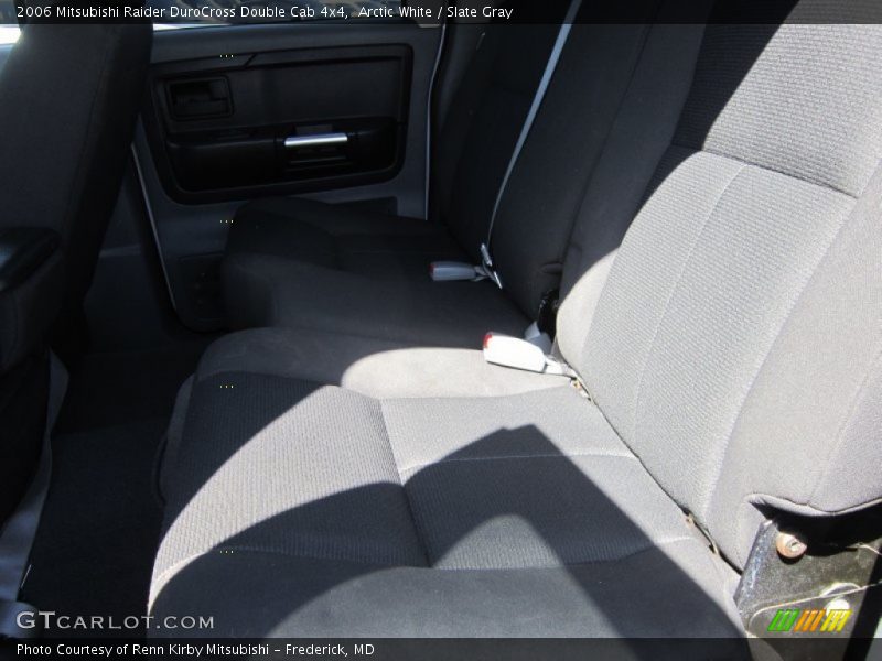 Arctic White / Slate Gray 2006 Mitsubishi Raider DuroCross Double Cab 4x4