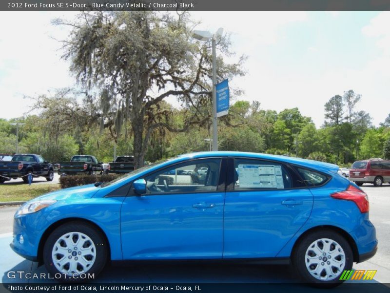  2012 Focus SE 5-Door Blue Candy Metallic