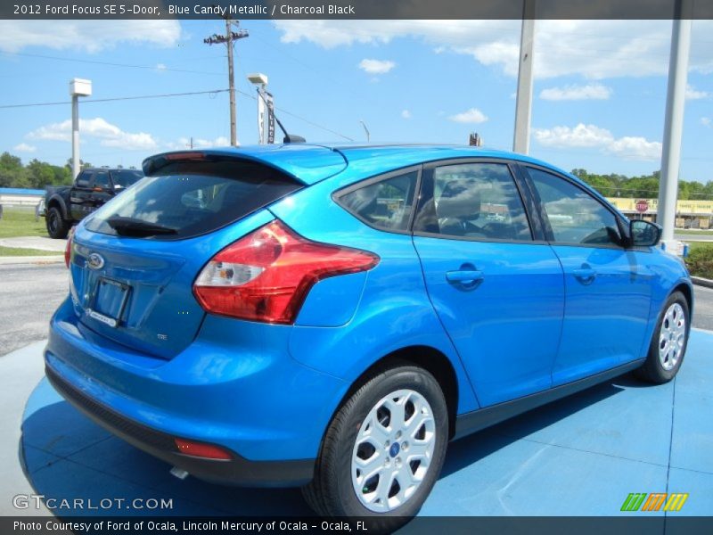  2012 Focus SE 5-Door Blue Candy Metallic