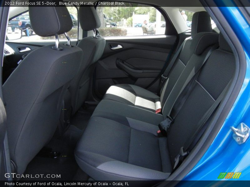Blue Candy Metallic / Charcoal Black 2012 Ford Focus SE 5-Door