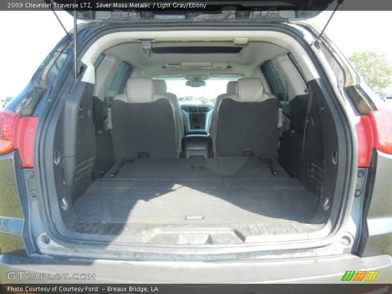 Silver Moss Metallic / Light Gray/Ebony 2009 Chevrolet Traverse LTZ