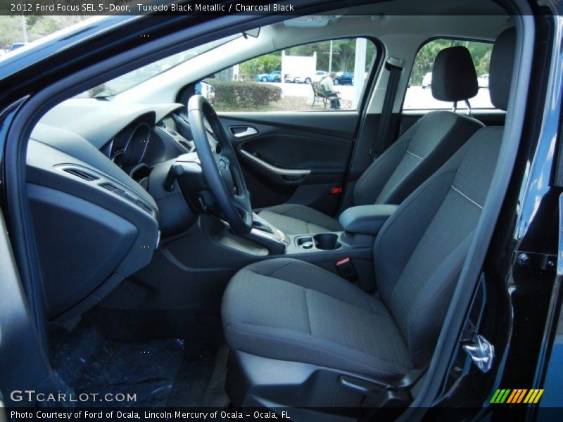 Front Seat of 2012 Focus SEL 5-Door