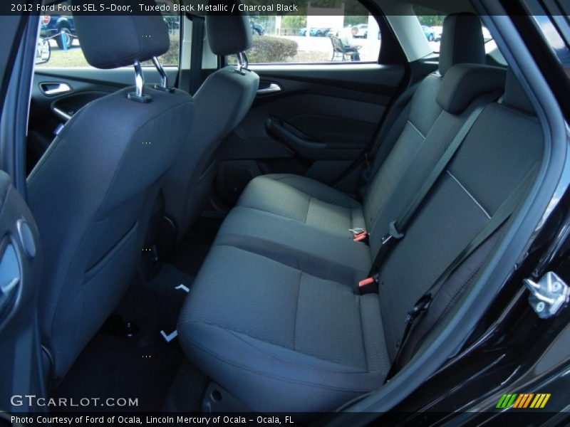 Rear Seat of 2012 Focus SEL 5-Door