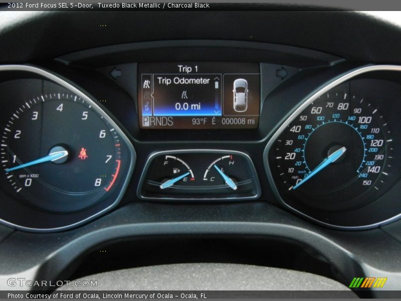  2012 Focus SEL 5-Door SEL 5-Door Gauges