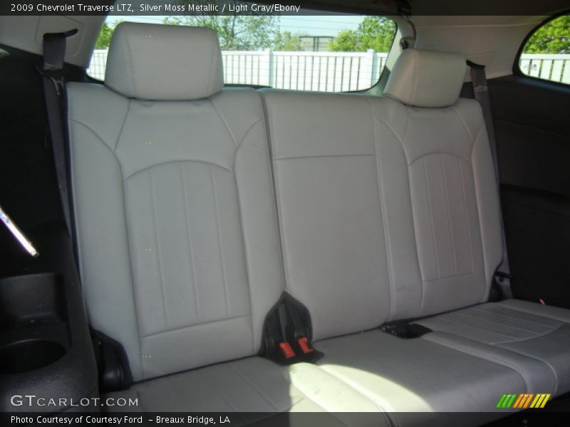 Silver Moss Metallic / Light Gray/Ebony 2009 Chevrolet Traverse LTZ