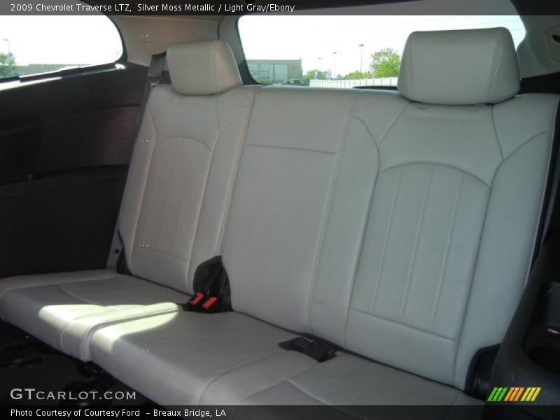 Silver Moss Metallic / Light Gray/Ebony 2009 Chevrolet Traverse LTZ