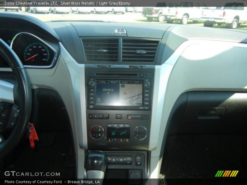 Silver Moss Metallic / Light Gray/Ebony 2009 Chevrolet Traverse LTZ