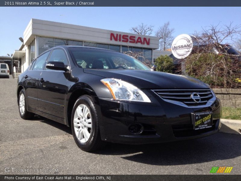 Super Black / Charcoal 2011 Nissan Altima 2.5 SL