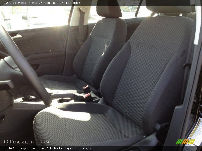 Black / Titan Black 2012 Volkswagen Jetta S Sedan