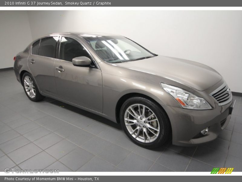 Smokey Quartz / Graphite 2010 Infiniti G 37 Journey Sedan