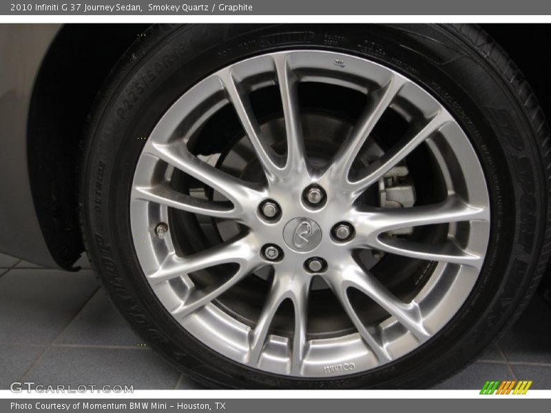 Smokey Quartz / Graphite 2010 Infiniti G 37 Journey Sedan