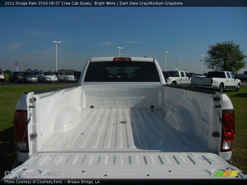 Bright White / Dark Slate Gray/Medium Graystone 2011 Dodge Ram 3500 HD ST Crew Cab Dually
