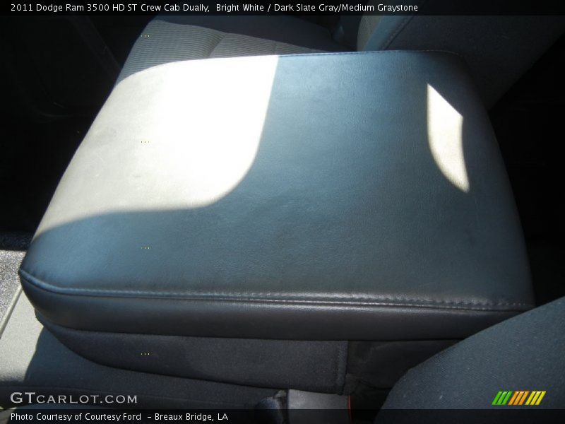 Bright White / Dark Slate Gray/Medium Graystone 2011 Dodge Ram 3500 HD ST Crew Cab Dually