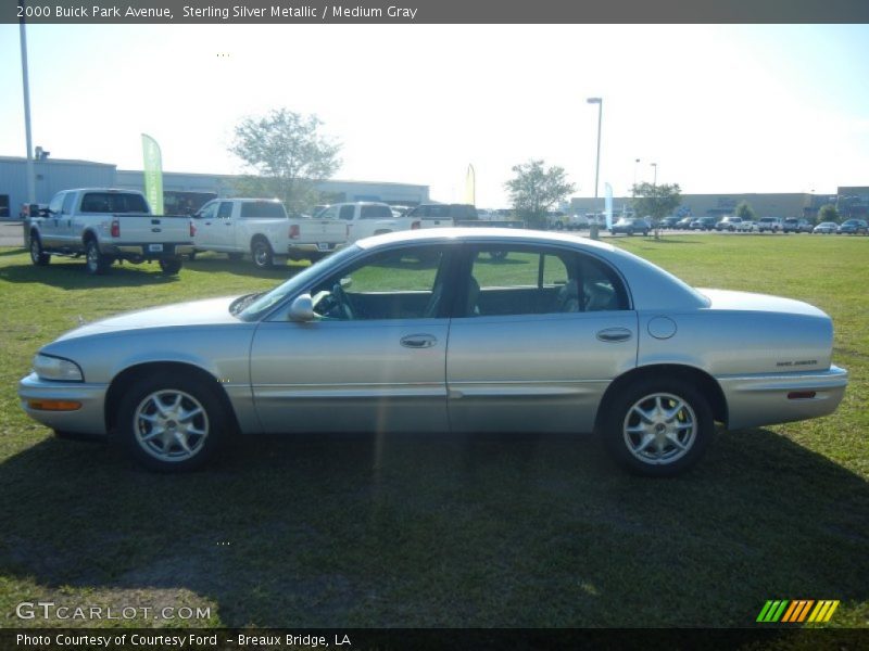 Sterling Silver Metallic / Medium Gray 2000 Buick Park Avenue