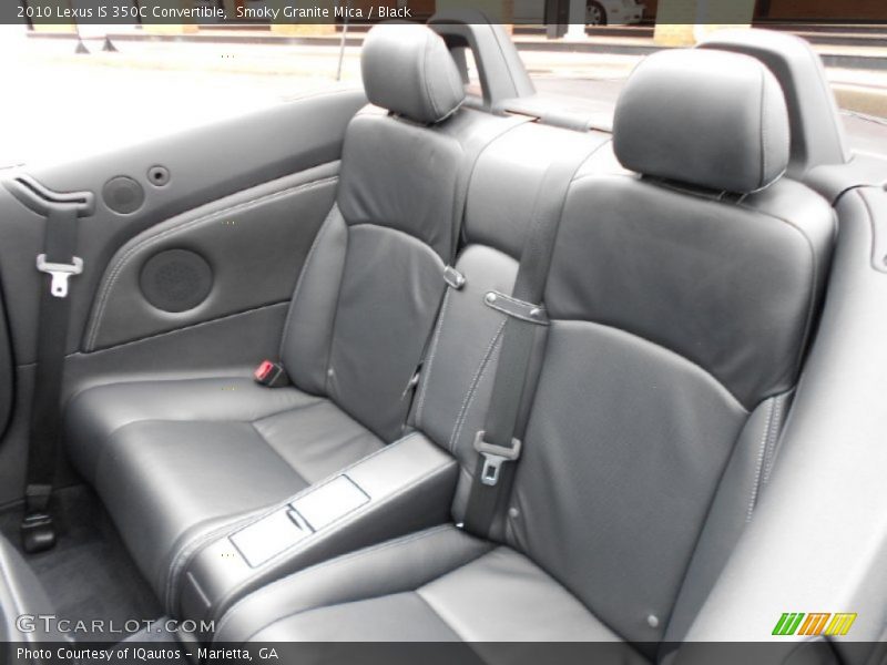 Smoky Granite Mica / Black 2010 Lexus IS 350C Convertible