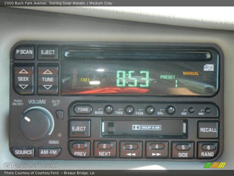 Sterling Silver Metallic / Medium Gray 2000 Buick Park Avenue