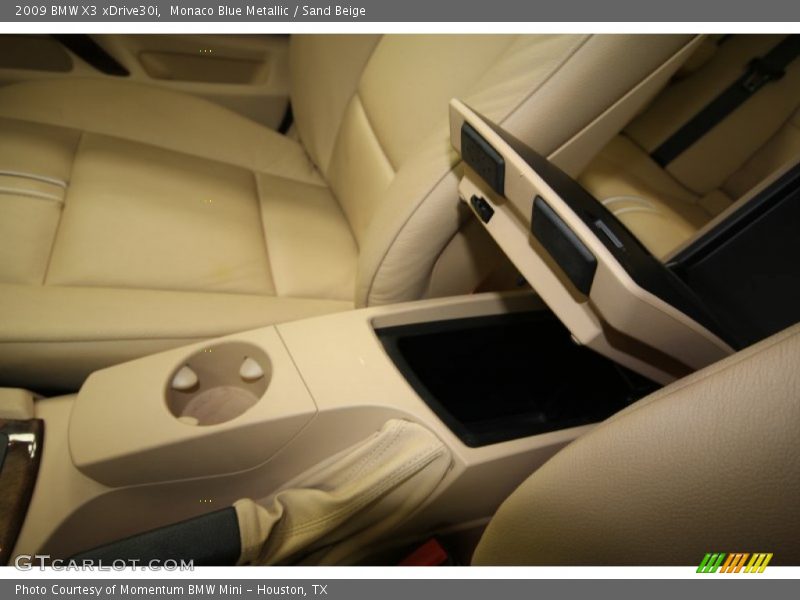 Monaco Blue Metallic / Sand Beige 2009 BMW X3 xDrive30i