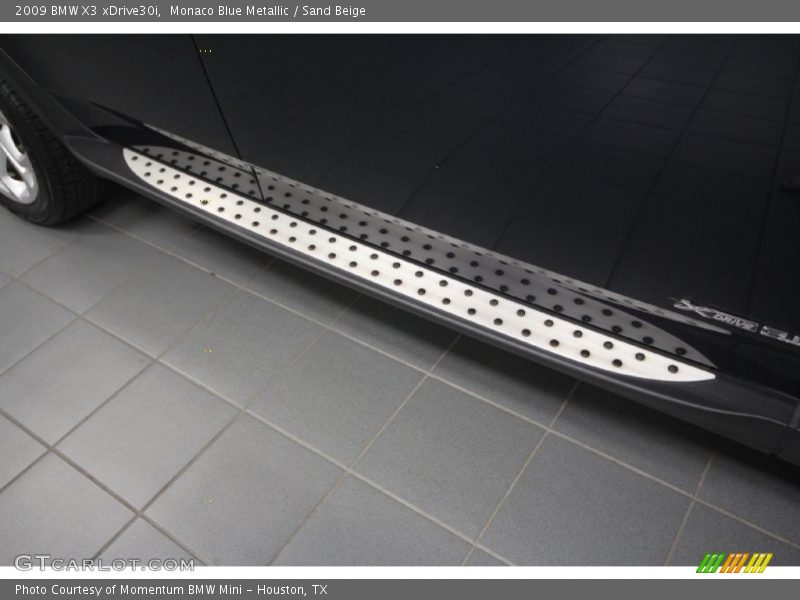 Monaco Blue Metallic / Sand Beige 2009 BMW X3 xDrive30i