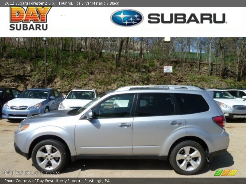 Ice Silver Metallic / Black 2012 Subaru Forester 2.5 XT Touring