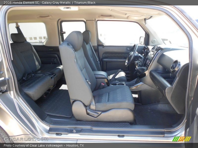  2008 Element SC Titanium/Black Interior