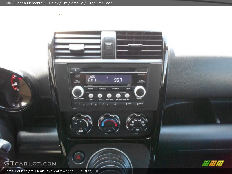 Galaxy Gray Metallic / Titanium/Black 2008 Honda Element SC