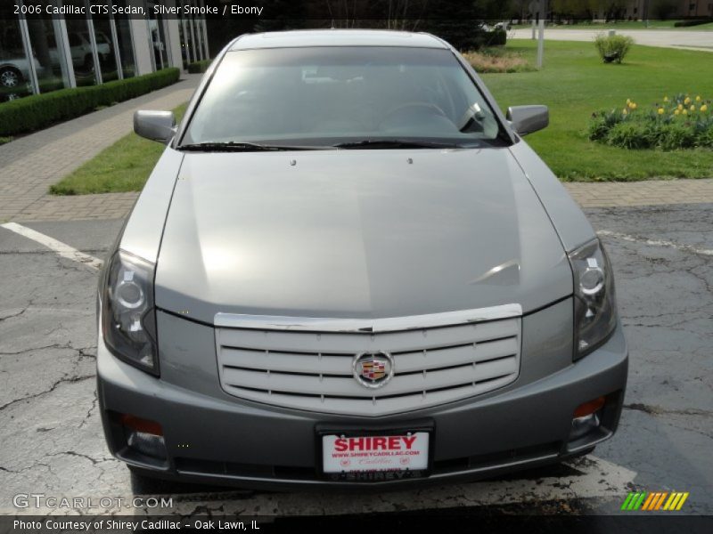 Silver Smoke / Ebony 2006 Cadillac CTS Sedan