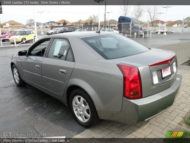Silver Smoke / Ebony 2006 Cadillac CTS Sedan