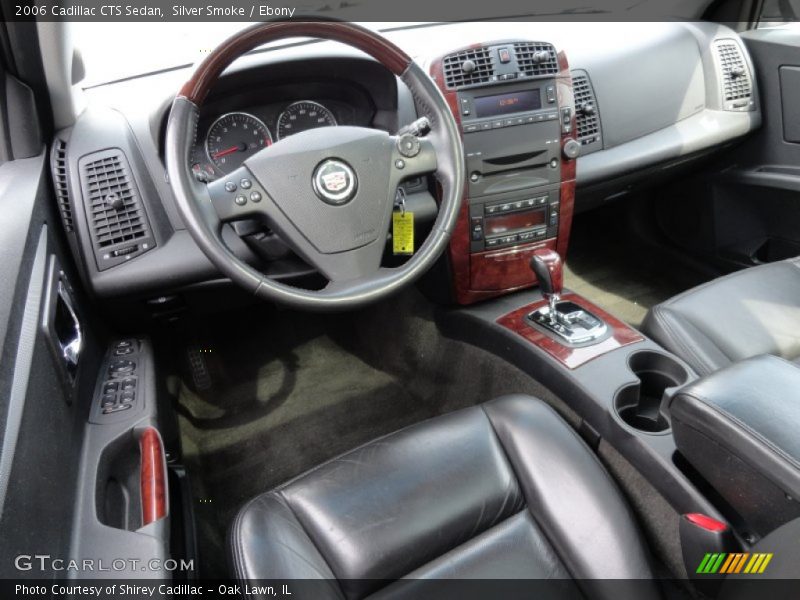 Silver Smoke / Ebony 2006 Cadillac CTS Sedan