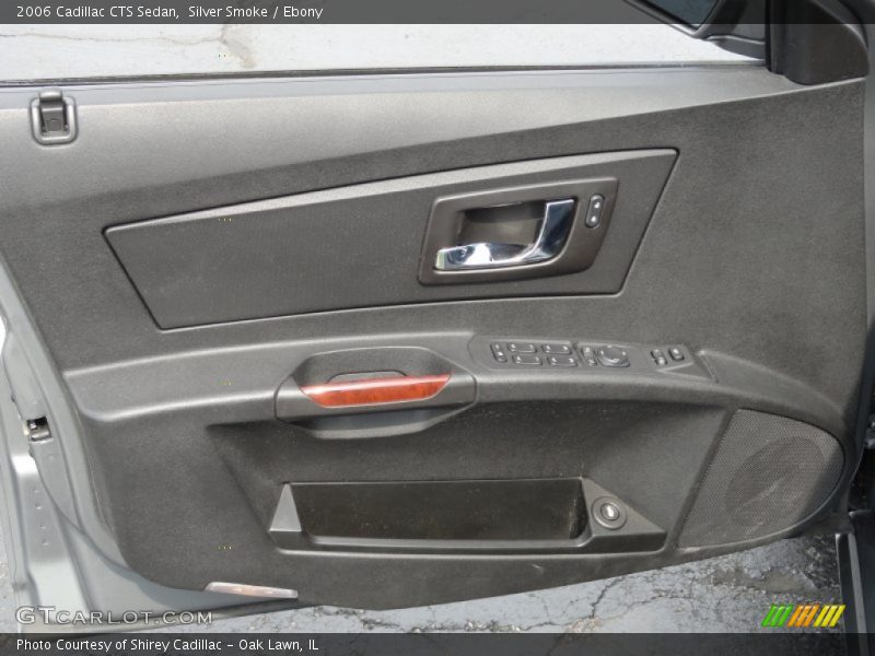 Silver Smoke / Ebony 2006 Cadillac CTS Sedan