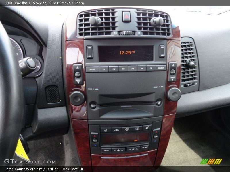 Silver Smoke / Ebony 2006 Cadillac CTS Sedan