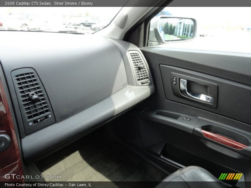 Silver Smoke / Ebony 2006 Cadillac CTS Sedan